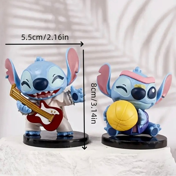 Blind Box Stitch Collectible Figurine Set - Blue One ransoms Piece - Picture 5 of 6
